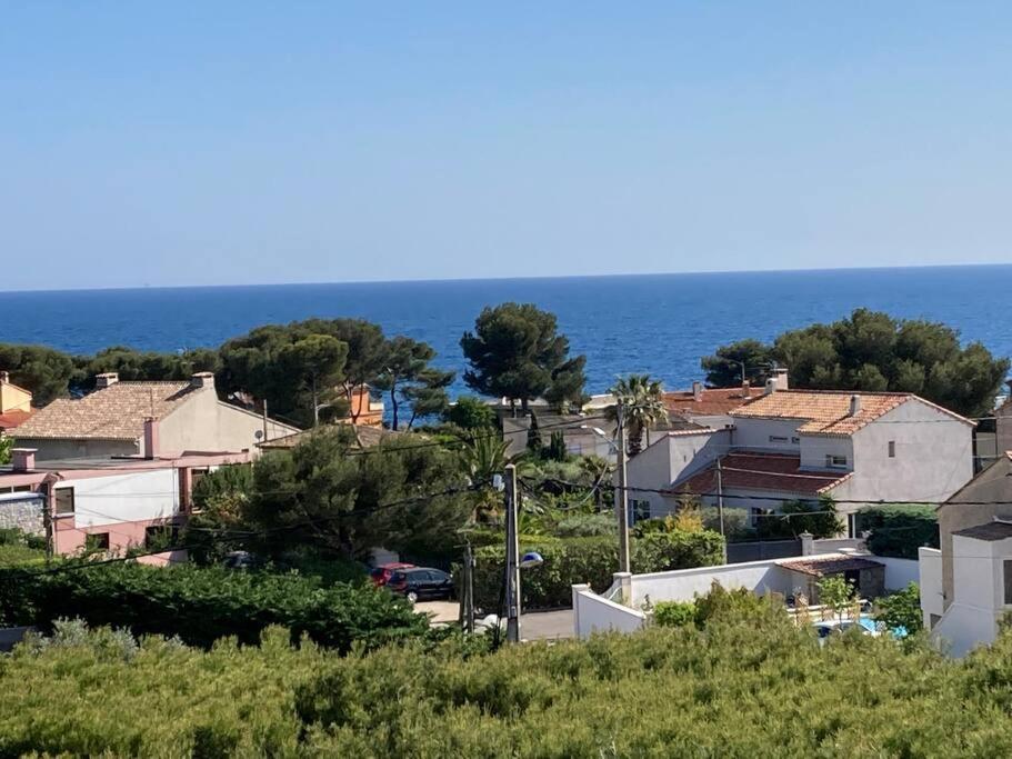 Appartement 2 Chambres Terrasse Vue Mer Carry-le-Rouet Kültér fotó